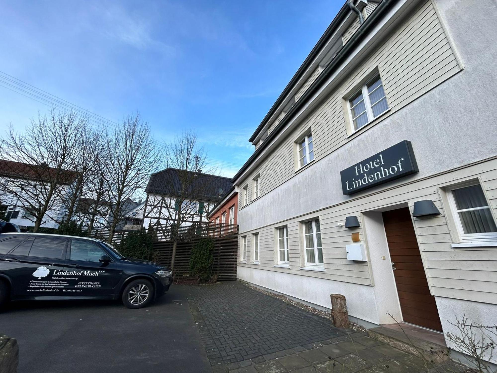 Gasthaus Lindenhof Hotel Much Buitenkant foto